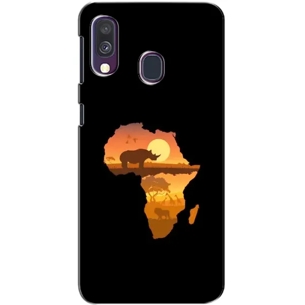 Чехол с рисунком «Карта» для Samsung Galaxy A40 2019 (A405F)