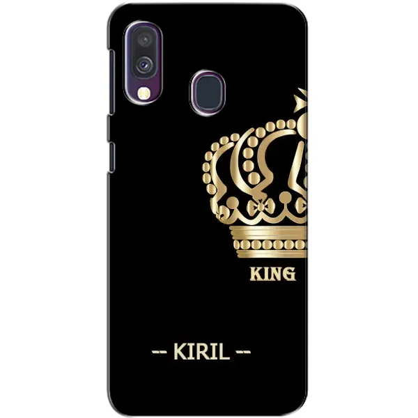 Чехол с рисунком «KIRIL» для Samsung Galaxy A40 2019 (A405F)