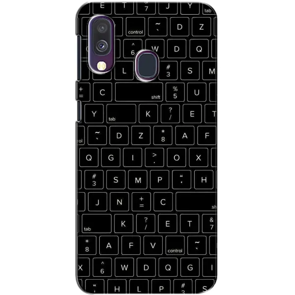 Чохол з малюнком «Клавіатура» для Samsung Galaxy A40 2019 (A405F) Чохол з малюнком «Клавіатура» для Samsung Galaxy A40 2019 (A405F)