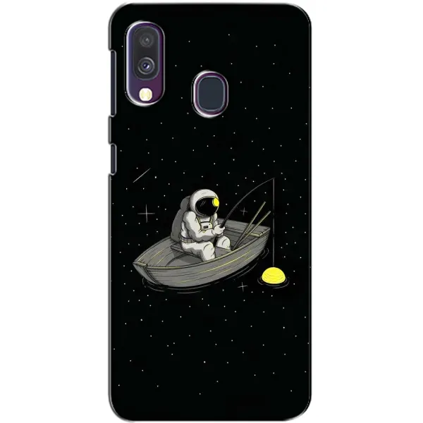 Чехол с рисунком «Космонавт на рыбалке» для Samsung Galaxy A40 2019 (A405F) Чехол с рисунком «Космонавт на рыбалке» для Samsung Galaxy A40 2019 (A405F)