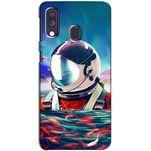 Чехол с рисунком «Космонавт в воде» для Samsung Galaxy A40 2019 (A405F) Чехол с рисунком «Космонавт в воде» для Samsung Galaxy A40 2019 (A405F)