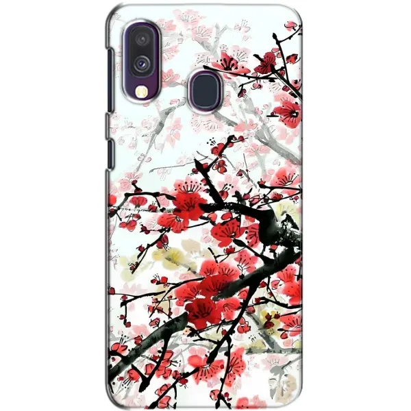 Чехол с рисунком «Красивая Сакура» для Samsung Galaxy A40 2019 (A405F) Чехол с рисунком «Красивая Сакура» для Samsung Galaxy A40 2019 (A405F)