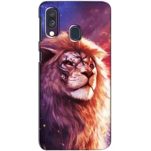 Чехол с картинкой на Samsung Galaxy A40 2019 (A405F) (Красочный ЛЕВ)
