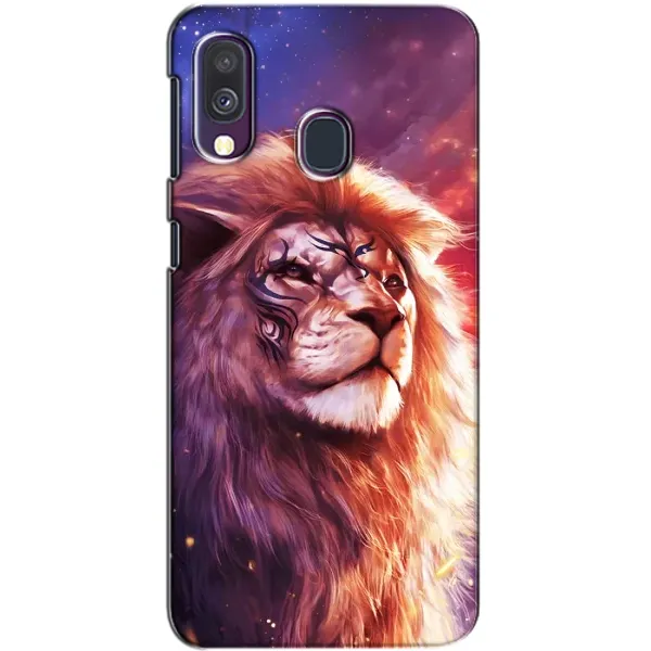 Чехол с рисунком «Красочный ЛЕВ» для Samsung Galaxy A40 2019 (A405F) Чехол с рисунком «Красочный ЛЕВ» для Samsung Galaxy A40 2019 (A405F)