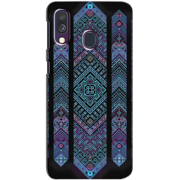 Чехол с рисунком «Крутой орнамент» для Samsung Galaxy A40 2019 (A405F) Чехол с рисунком «Крутой орнамент» для Samsung Galaxy A40 2019 (A405F)