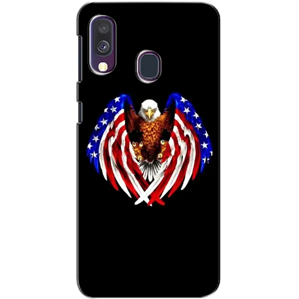 Чехол с рисунком «Крылья США» для Samsung Galaxy A40 2019 (A405F)
