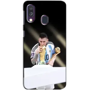 Чехлы Лео Месси Аргентина для Samsung Galaxy A40 2019 (A405F) (Кубок Мира)