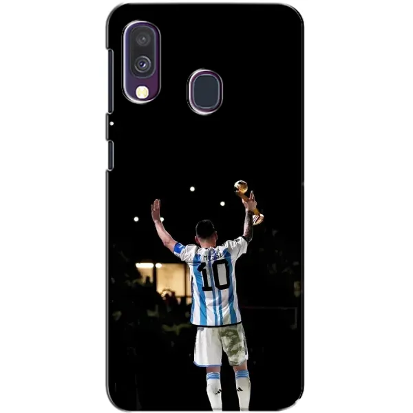 Чехол с рисунком «Лео Чемпион» для Samsung Galaxy A40 2019 (A405F)