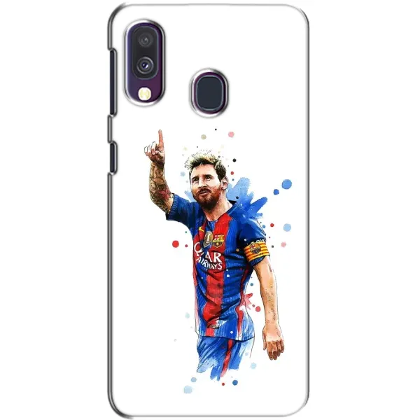 Чехол с рисунком «Leo Messi» для Samsung Galaxy A40 2019 (A405F)
