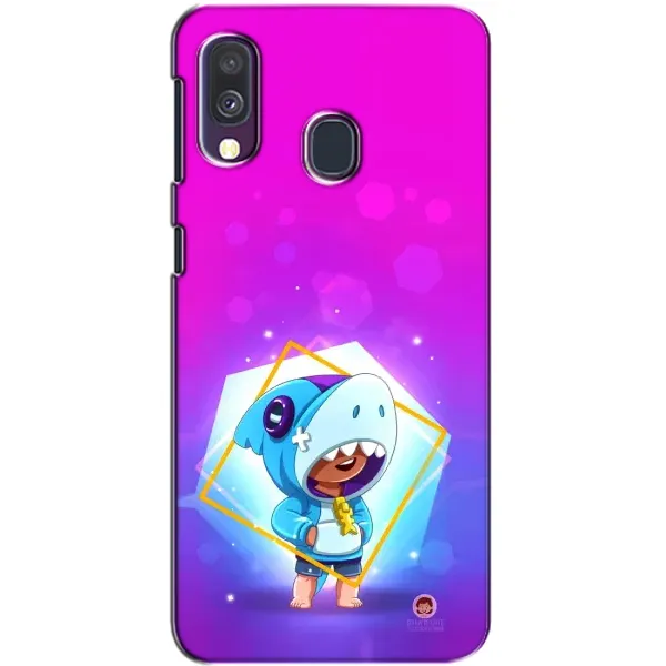 Чехол с рисунком «Леон в костюме Акулы» для Samsung Galaxy A40 2019 (A405F)