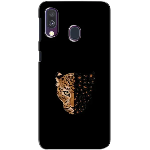 Чехол с рисунком «Леопард на черном» для Samsung Galaxy A40 2019 (A405F) Чехол с рисунком «Леопард на черном» для Samsung Galaxy A40 2019 (A405F)
