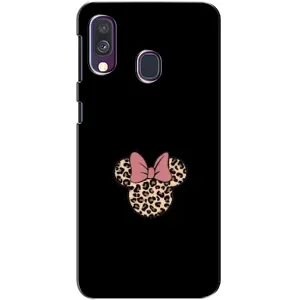 Чохол з леопардовим принтом на Samsung Galaxy A40 2019 (A405F) (Леопардова Мінні)
