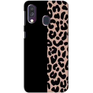 Чохол з леопардовим принтом на Samsung Galaxy A40 2019 (A405F)