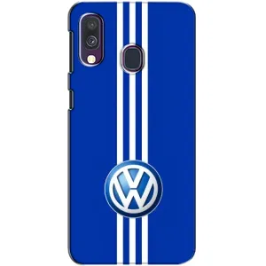 Чехол "Фольксваген" для Samsung Galaxy A40 2019 (A405F) (Logo Фольксвагена)