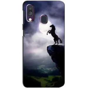 Чохли з зображенням різних тварин на Samsung Galaxy A40 2019 (A405F) (Кінь)