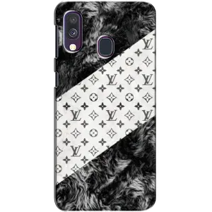 Чохол Стиль Louis Vuitton на Samsung Galaxy A40 2019 (A405F) (LV на білому)