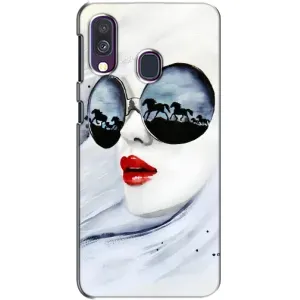Чохол з картинкою Модні Дівчата Samsung Galaxy A40 2019 (A405F) (Любителька коней)