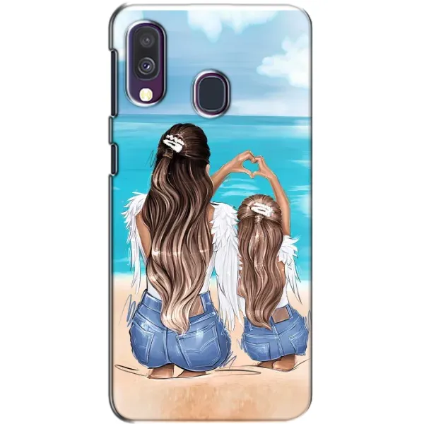 Чехол с рисунком «Мама и дочь» для Samsung Galaxy A40 2019 (A405F) Чехол с рисунком «Мама и дочь» для Samsung Galaxy A40 2019 (A405F)