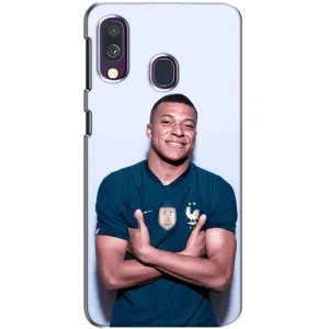 Чохол (TPU) з Футболістом на Samsung Galaxy A40 2019 (A405F) (Мбаппешичка)