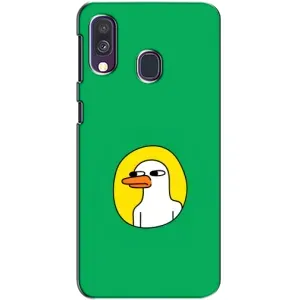 Чехол с рисунком «Мем Утка» для Samsung Galaxy A40 2019 (A405F)