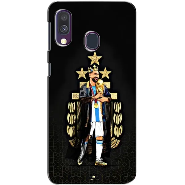 Чехол с рисунком «Месси король» для Samsung Galaxy A40 2019 (A405F)