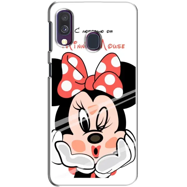 Чехол с рисунком «Minni Mouse» для Samsung Galaxy A40 2019 (A405F) Чехол с рисунком «Minni Mouse» для Samsung Galaxy A40 2019 (A405F)