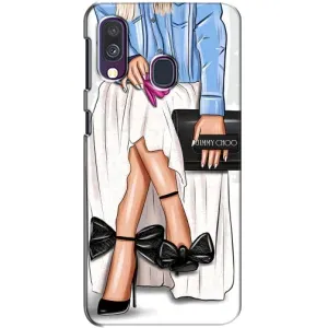 Силіконовый Чохол на Samsung Galaxy A40 2019 (A405F) з картинкой Модных девушек (Мода)