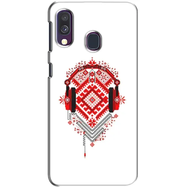 Чехол с рисунком «Модная вышиванка» для Samsung Galaxy A40 2019 (A405F) Чехол с рисунком «Модная вышиванка» для Samsung Galaxy A40 2019 (A405F)