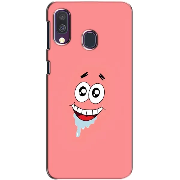Чехол с рисунком «Мордочка Патрика» для Samsung Galaxy A40 2019 (A405F)