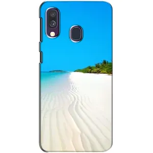 Летний Чехол на Samsung Galaxy A40 2019 (A405F) (Море песок)