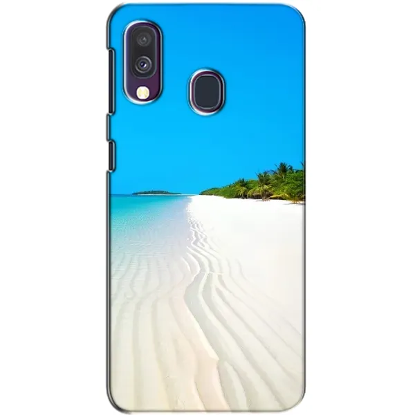 Чехол с рисунком «Море песок» для Samsung Galaxy A40 2019 (A405F)