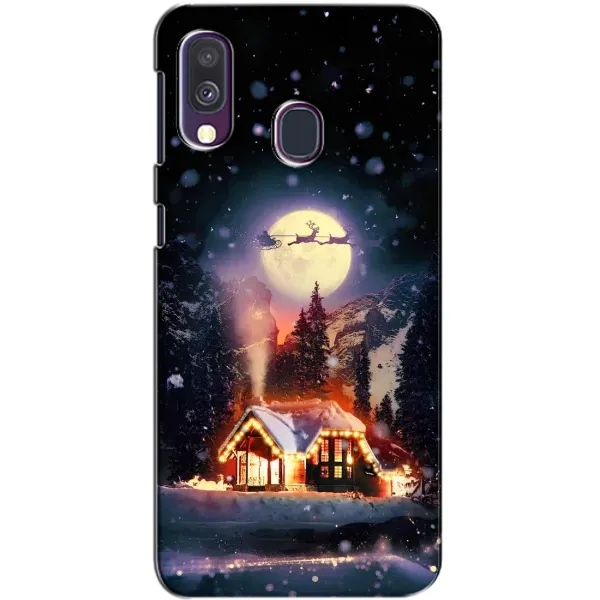 Чехол с рисунком «Настроение зимнее» для Samsung Galaxy A40 2019 (A405F)