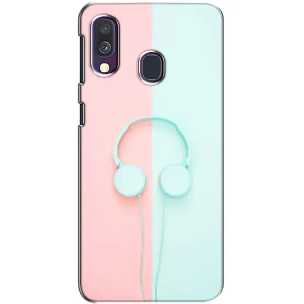 Чехол с рисунком «Наушники» для Samsung Galaxy A40 2019 (A405F) Чехол с рисунком «Наушники» для Samsung Galaxy A40 2019 (A405F)