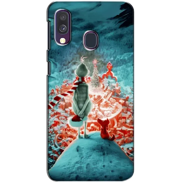 Чехол с рисунком «Новогодний Гринч» для Samsung Galaxy A40 2019 (A405F) Чехол с рисунком «Новогодний Гринч» для Samsung Galaxy A40 2019 (A405F)