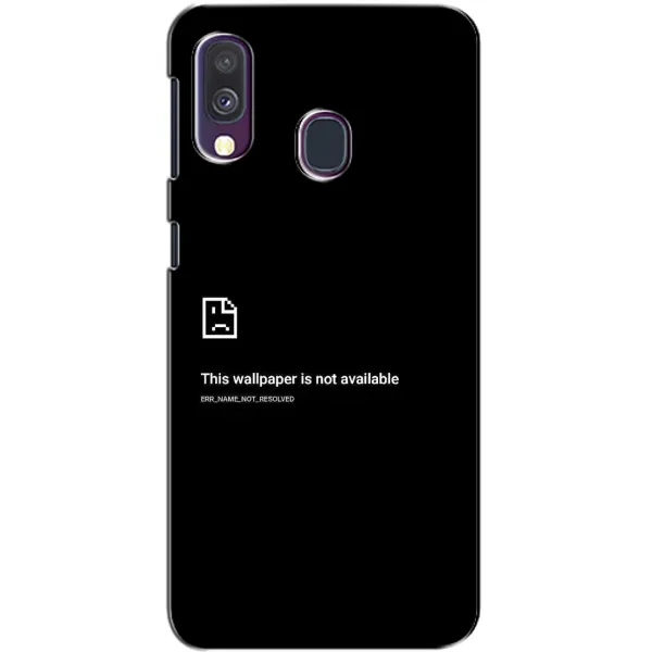 Чохол з малюнком «Помилка» для Samsung Galaxy A40 2019 (A405F) Чохол з малюнком «Помилка» для Samsung Galaxy A40 2019 (A405F)