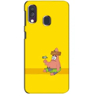 Чехлы с Патриком на Samsung Galaxy A40 2019 (A405F) (Ошибочка)