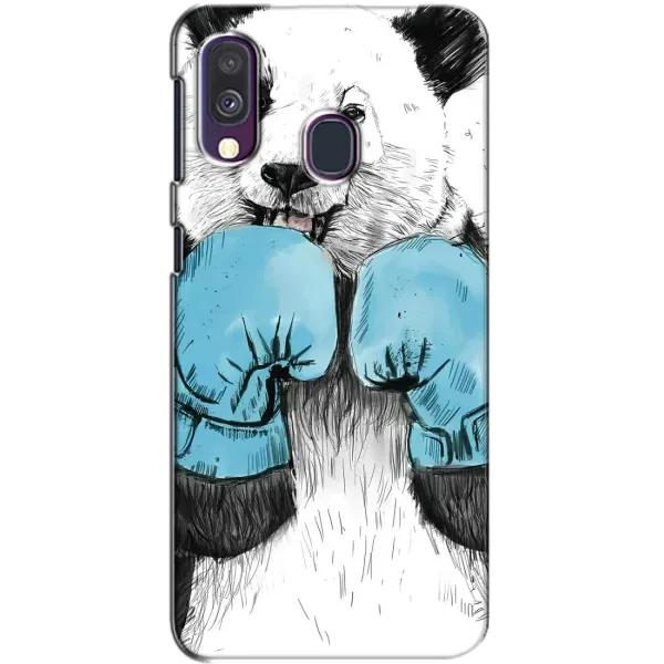 Чехол с рисунком «Панда боксер» для Samsung Galaxy A40 2019 (A405F) Чехол с рисунком «Панда боксер» для Samsung Galaxy A40 2019 (A405F)