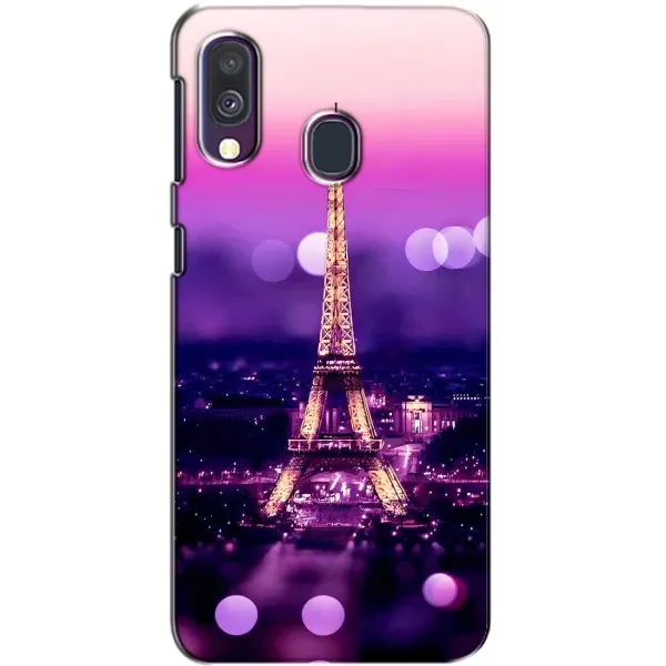 Чехол с рисунком «Париж башня» для Samsung Galaxy A40 2019 (A405F) Чехол с рисунком «Париж башня» для Samsung Galaxy A40 2019 (A405F)
