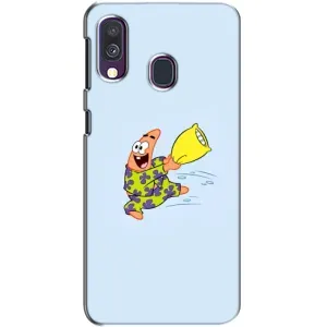 Чехлы с Патриком на Samsung Galaxy A40 2019 (A405F) (Патрик с подушкой)