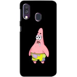 Чехлы с Патриком на Samsung Galaxy A40 2019 (A405F) (Патрик завис)