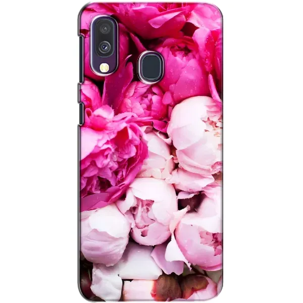 Чехол с рисунком «Пионы» для Samsung Galaxy A40 2019 (A405F) Чехол с рисунком «Пионы» для Samsung Galaxy A40 2019 (A405F)