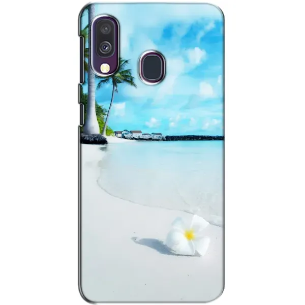 Чехол с рисунком «Пляж» для Samsung Galaxy A40 2019 (A405F)