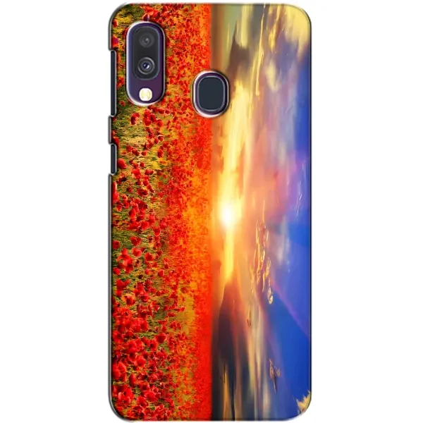Чехол с рисунком «Поле тюльпанов» для Samsung Galaxy A40 2019 (A405F) Чехол с рисунком «Поле тюльпанов» для Samsung Galaxy A40 2019 (A405F)