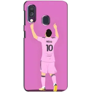 Чехлы Лео Месси в Майами на Samsung Galaxy A40 2019 (A405F) (Празднование Месси)