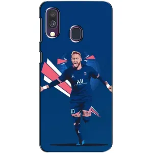 Силиконовый Чехол Samsung Galaxy A40 2019 (A405F) (Празднование Неймара)
