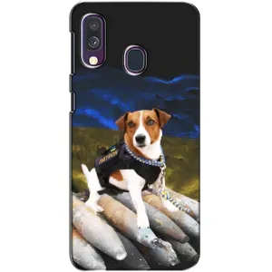 Чехол с принтом Собаки Патрон для Samsung Galaxy A40 2019 (A405F) (Пёс Патрон)