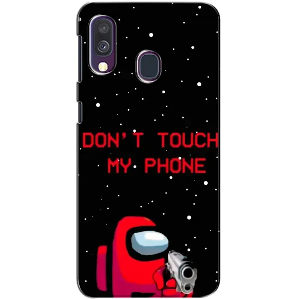 Чехол с рисунком «С пистолетом» для Samsung Galaxy A40 2019 (A405F)