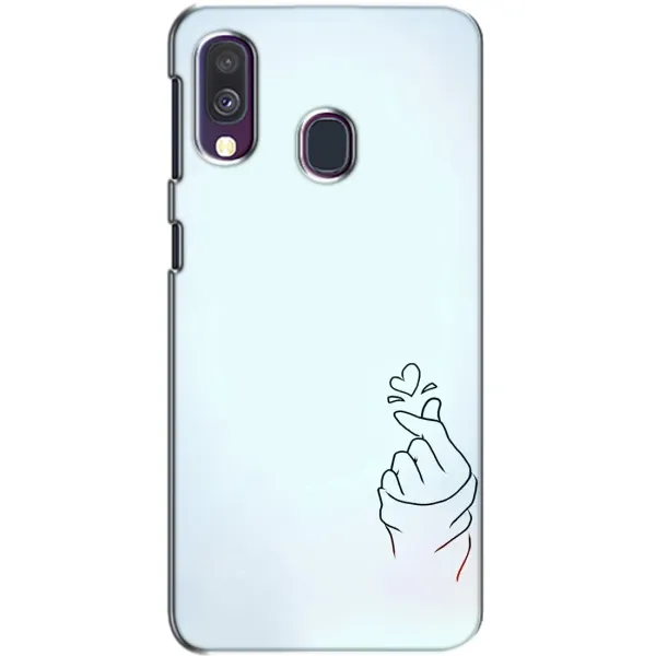 Чехол с рисунком «Сердце на голубом» для Samsung Galaxy A40 2019 (A405F) Чехол с рисунком «Сердце на голубом» для Samsung Galaxy A40 2019 (A405F)