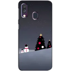 Чохли на Новий Рік Samsung Galaxy A40 2019 (A405F) (Сніговички)