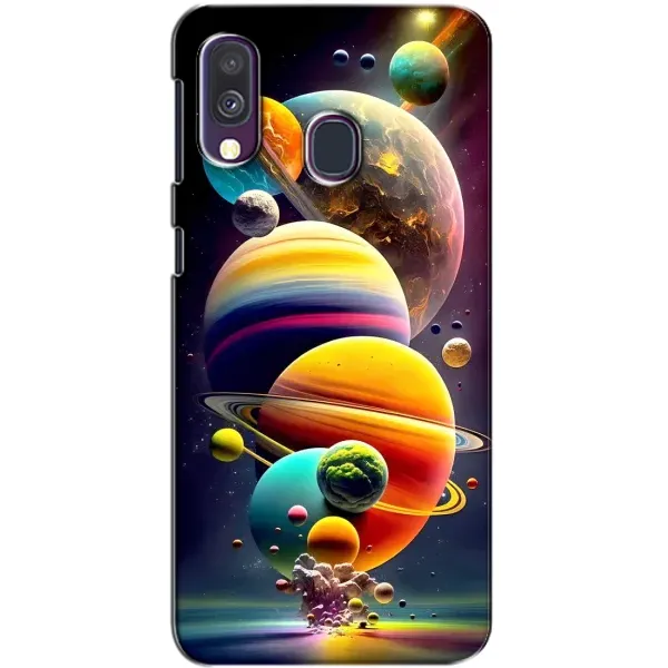 Чехол с рисунком «Солнечна система» для Samsung Galaxy A40 2019 (A405F) Чехол с рисунком «Солнечна система» для Samsung Galaxy A40 2019 (A405F)
